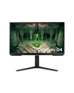 ِشاشة الألعاب Samsung Odyssey G4 27 بوصة FHD IPS، 240 هرتز، 1 مللي ثانية، HDMI 2.0، متوافق مع Nvidia G-Sync - أسود