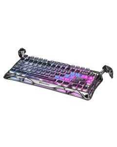 لوحة مفاتيح الألعاب الميكانيكية اللاسلكية Grava Star Mercury K1 Pro 75% إصدار خاص - Cyberpunk