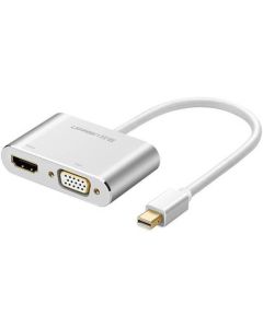محول UGREEN Mini DP إلى HDMI + VGA