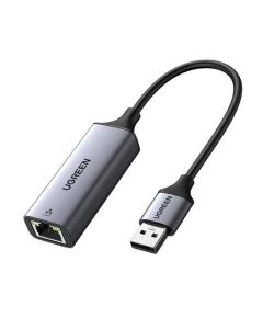 محول إيثرنت USB إلى RJ45 من UGREEN مع علبة من الألومنيوم (رمادي فضائي) 50922-CM209