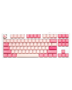 لوحة مفاتيح ميكانيكية Ducky One 3 TKL Blue Switch Hot-Swap - وردي جوسامر