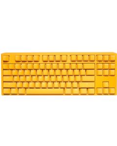 دوكي ون 3  لوحة مفاتيح صفراء TKL HOT-SWAP MECH أزرق كريمي