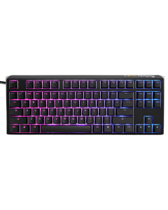 كيبورد Ducky One 3 Classic Black/White TKL 80% – مفاتيح Cherry Red