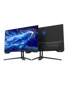 ساديس شاشة العاب مسطحة IPS موديل SA-F01F27B, مقاس 27 بوصة, FHD 1920x1080, معدل تحديث 120 هيرتز, استجابة 1 ملي ثانية, HDMI 2.1 - اسود